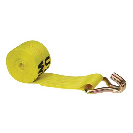 Us Cargo Control 4" x 30' Winch Strap with Wire Hook, 430WH 430WH